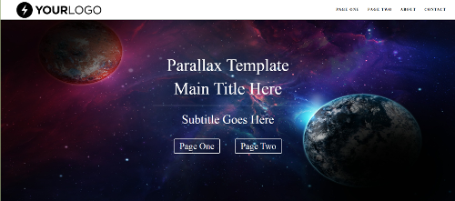 Webscapers Template Parallax